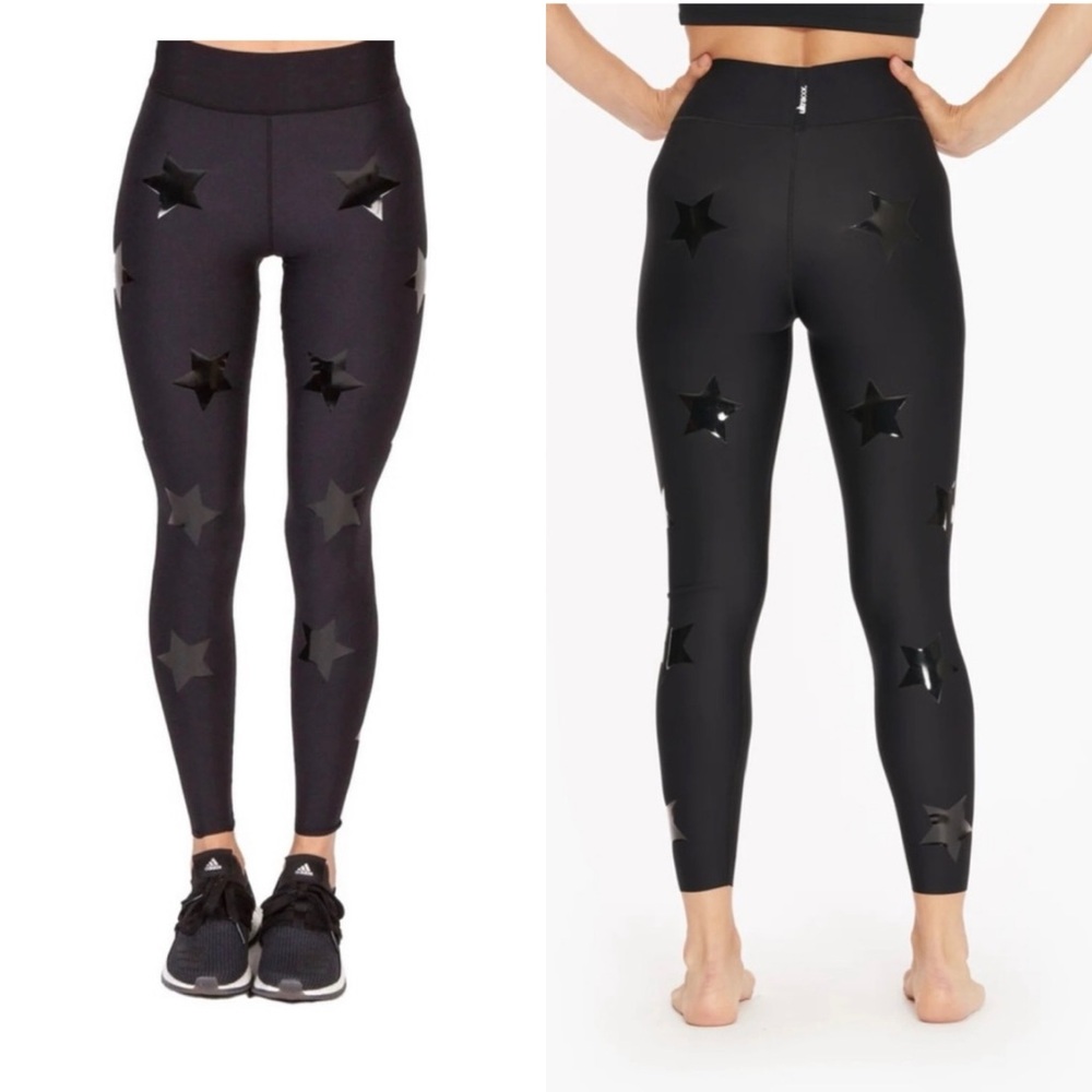 Ultracor Sprinter High Pop Star Legging In Nero Patent Nero- XS